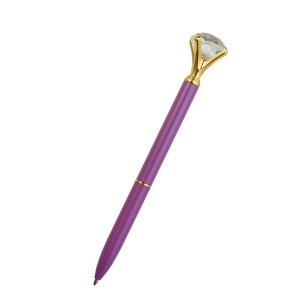 Diamond Metal Twist Ballpoint Pen