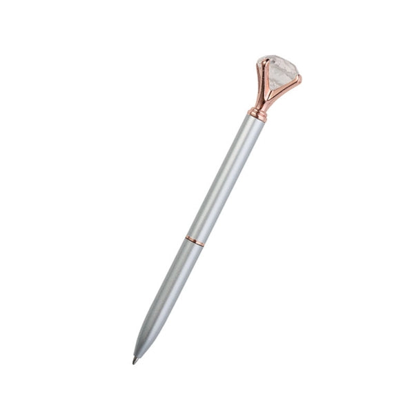 Diamond Metal Twist Ballpoint Pen