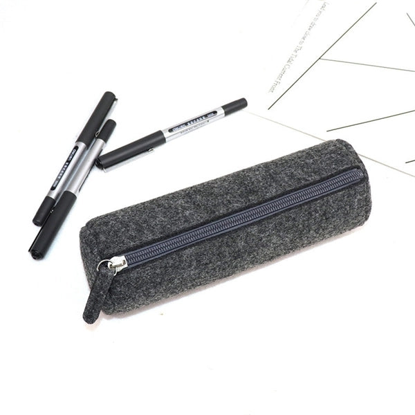 Wool Felt Pen Pencil Bag Case