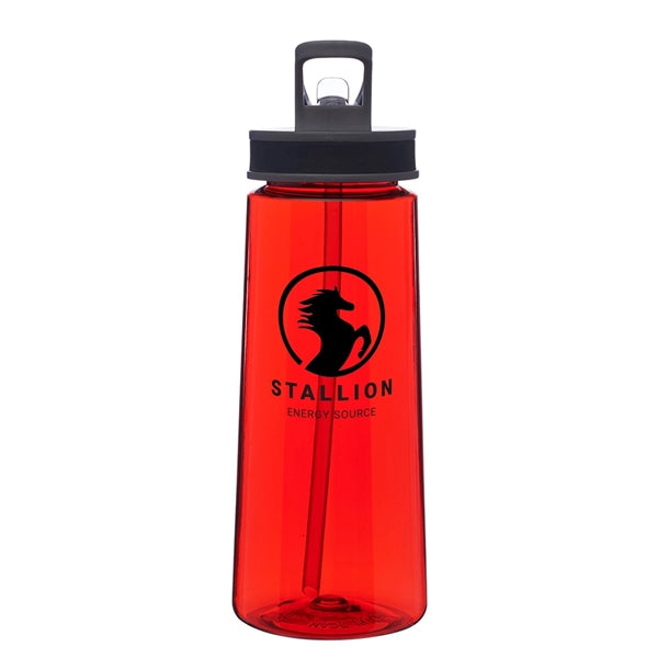 22 oz. Jog Sports Water Bottle (1 Color Imprint)
