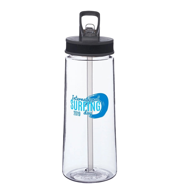 22 oz. Jog Sports Water Bottle (2 Color Imprint)