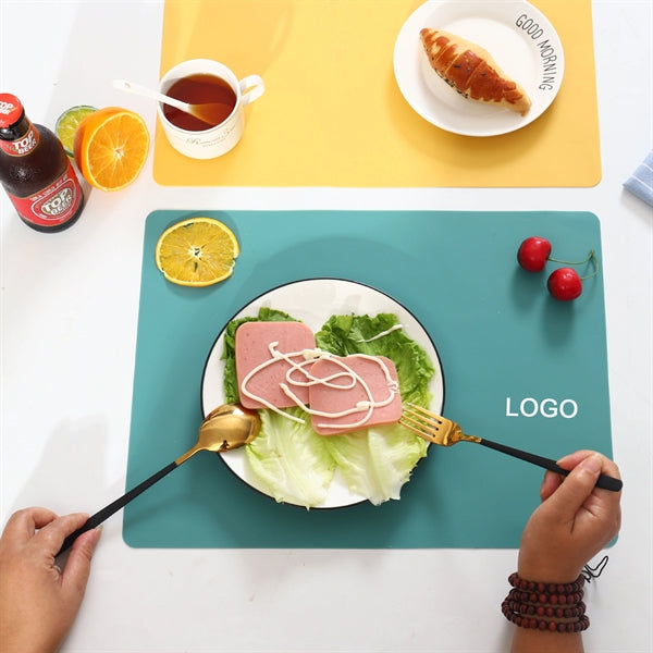 Wipeable Silicone Placemats
