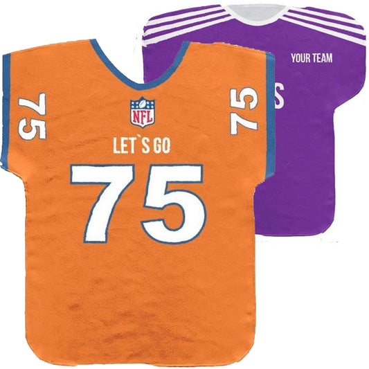 Half Sleeve Jersey Rally Towel w/ Full Bleed Custom Sublimat