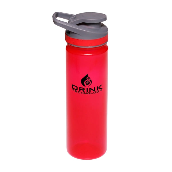 22 oz. Ebro Plastic Sports Water Bottle (1 Color Imprint)