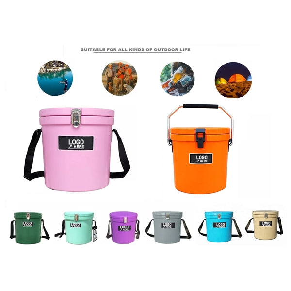 Rotomolded Plastic 3.5 Gallon Ice Chest Cooler