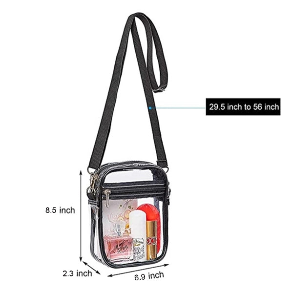 11" Clear Stadium Tote Bag