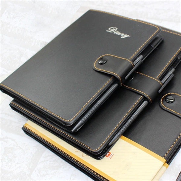 Notebook Journal With Black Pen