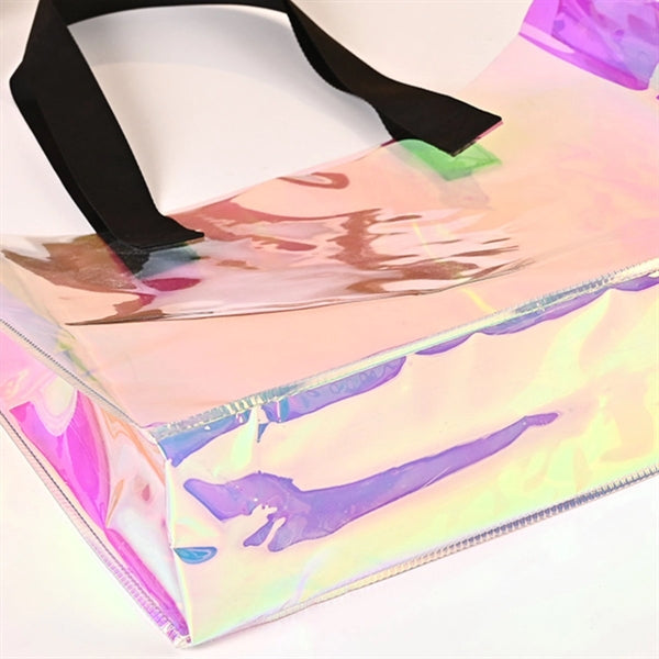 Holographic Clear Tote Bag