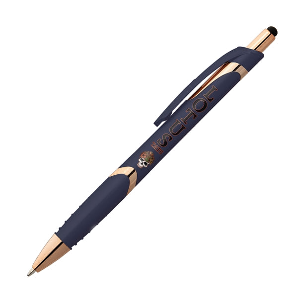 Gemini Softy Rose Gold Plastic Pen (Full Color Imprint)