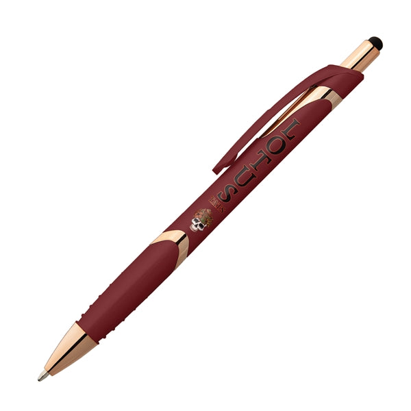 Gemini Softy Rose Gold Plastic Pen (Full Color Imprint)