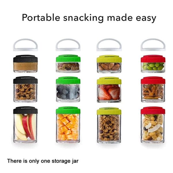 4-layer Stackable Protein Powder Snack Containers