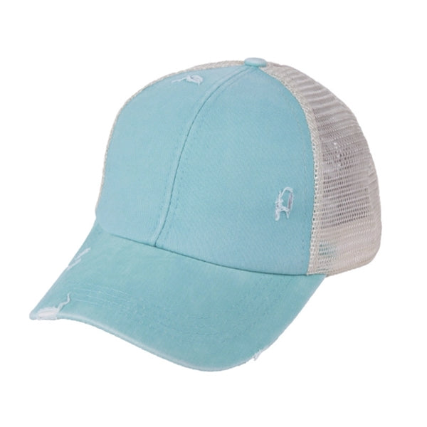 Ponytail Trucker Mesh Cap