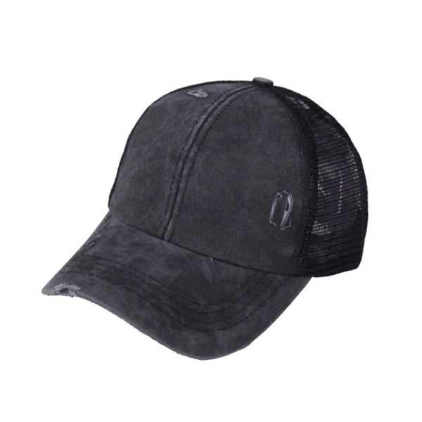 Ponytail Trucker Mesh Cap