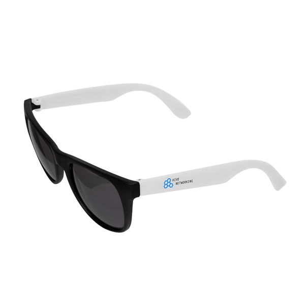 Color Pop Plastic Sunglasses (2 Color Imprint)