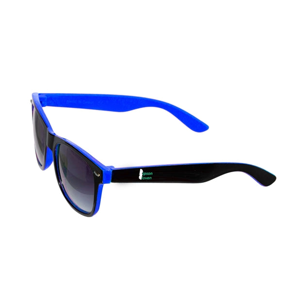 Miami Dual Tone Sunglasses (2 Color Imprint)
