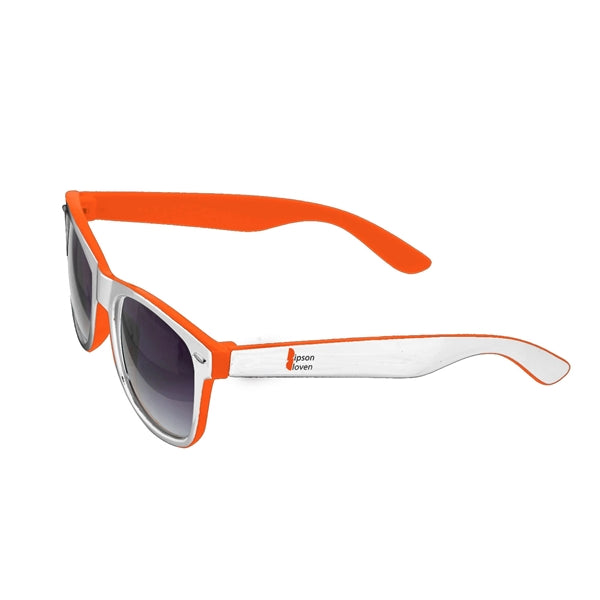 Miami Dual Tone Sunglasses (2 Color Imprint)