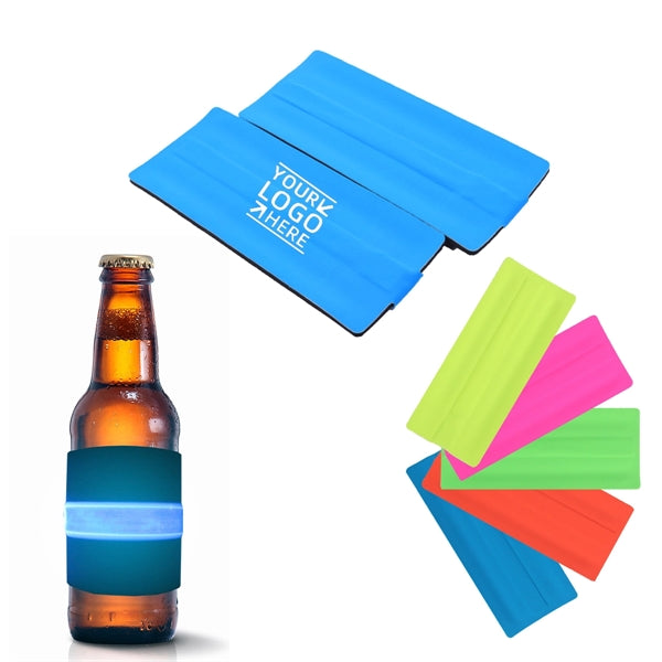 LED Light Up Slap Beer Cooler Sleeves