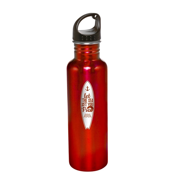 26 oz. Hydration Stainless Sports Bottle (1 Color Imprint)