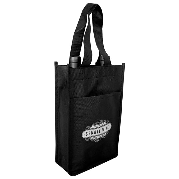 Bouquet Non-Woven Wine Bag (1 Color Imprint)
