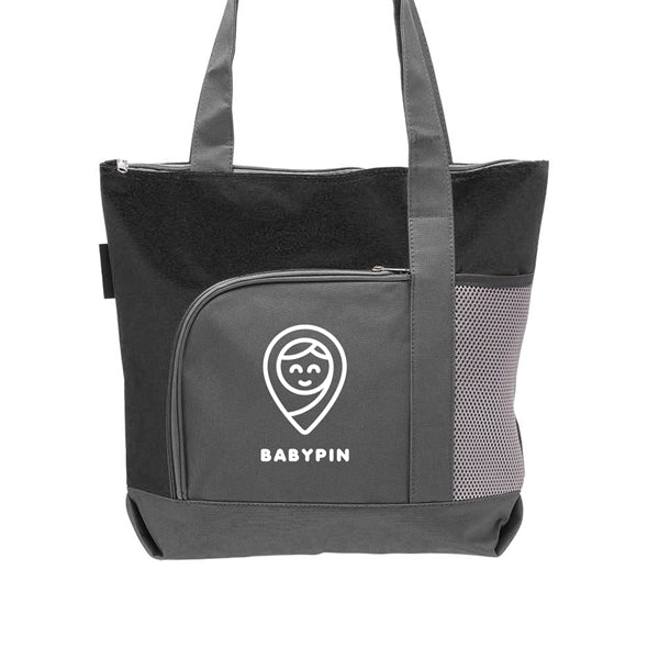 Pioneer Two-Tone Tote Bag (1 Color Imprint)