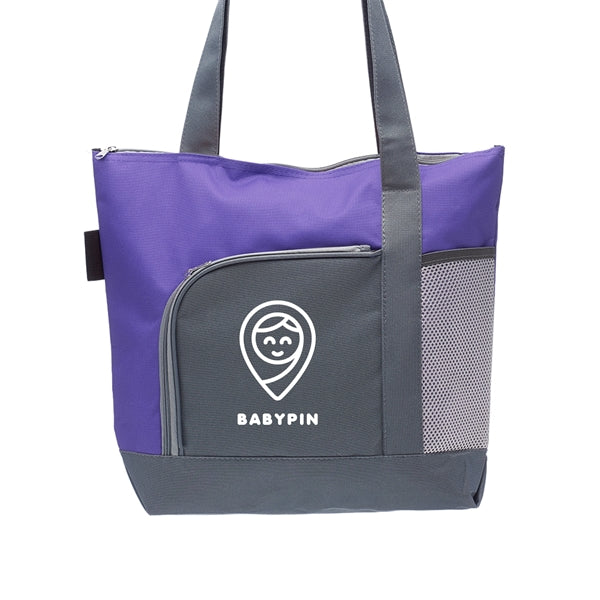 Pioneer Two-Tone Tote Bag (1 Color Imprint)