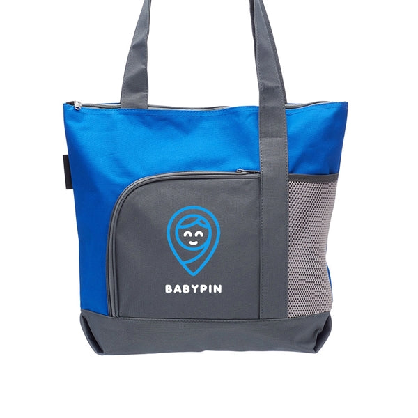 Pioneer Two-Tone Tote Bag (2 Color Imprint)