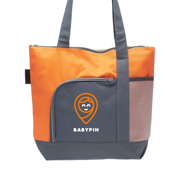 Pioneer Two-Tone Tote Bag (2 Color Imprint)