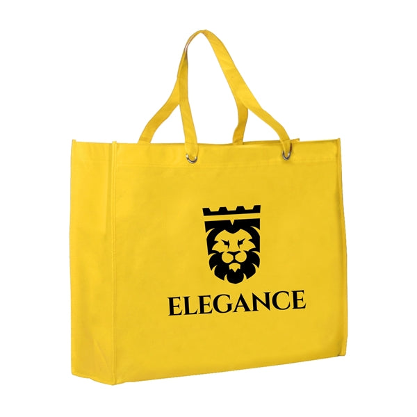 Shopper Non-Woven Tote Bag (1 Color Imprint)