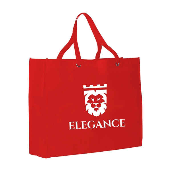 Shopper Non-Woven Tote Bag (1 Color Imprint)