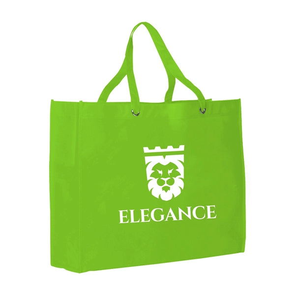 Shopper Non-Woven Tote Bag (1 Color Imprint)