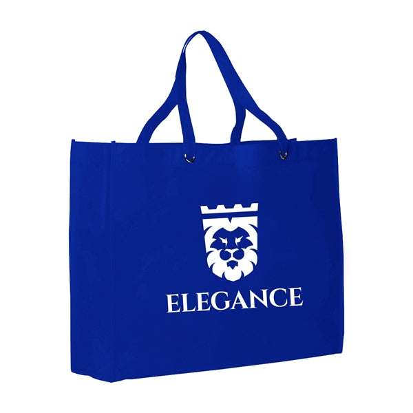 Shopper Non-Woven Tote Bag (1 Color Imprint)