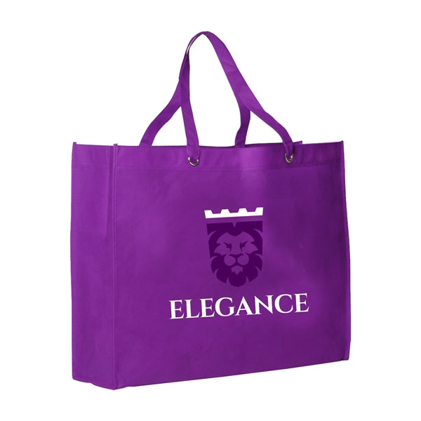 Shopper Non-Woven Tote Bag (2 Color Imprint)