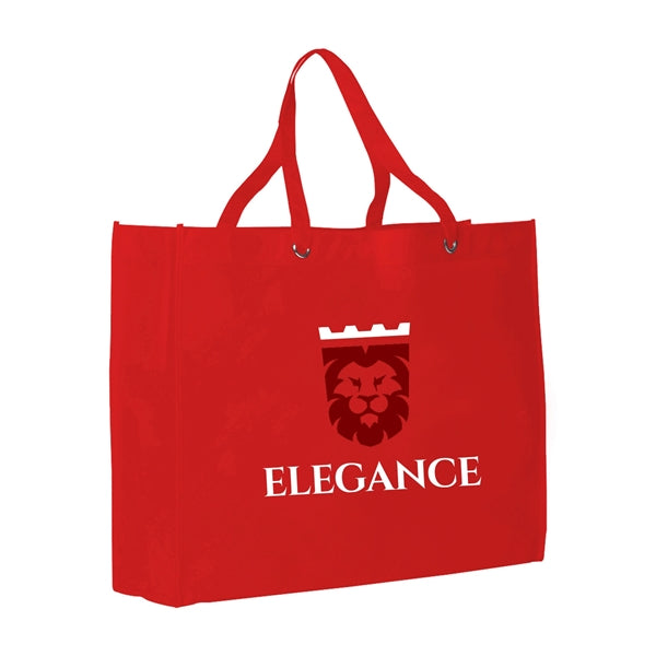 Shopper Non-Woven Tote Bag (2 Color Imprint)