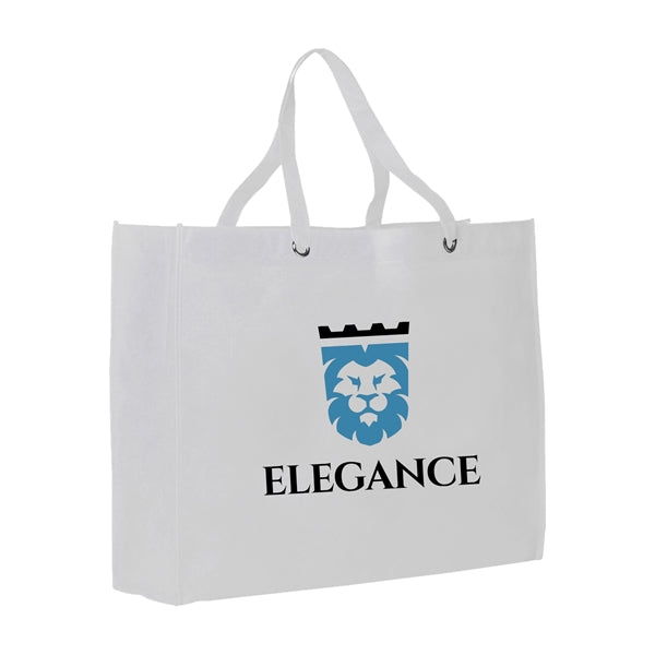 Shopper Non-Woven Tote Bag (2 Color Imprint)
