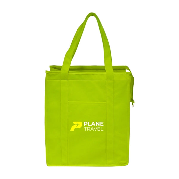Stay Cool Non-Woven Insulated Tote Bag (2 Color Imprint)
