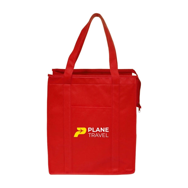Stay Cool Non-Woven Insulated Tote Bag (2 Color Imprint)