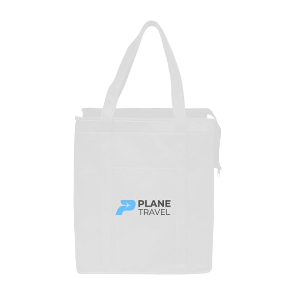 Stay Cool Non-Woven Insulated Tote Bag (2 Color Imprint)