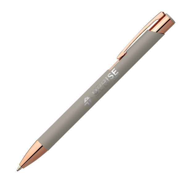 Leo Softy Rose Gold Metal Pen (Engraved Imprint)