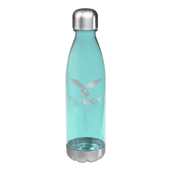 25 oz. Amphora Plastic Water Bottle (1 Color Imprint)