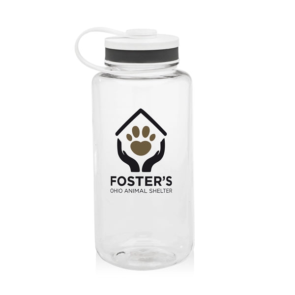 38 oz. Vita Wide Mouth Water Bottle (2 Color Imprint)