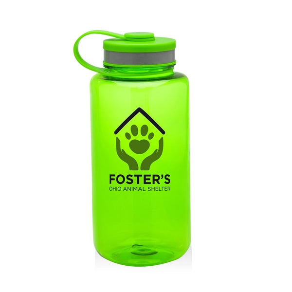 38 oz. Vita Wide Mouth Water Bottle (2 Color Imprint)