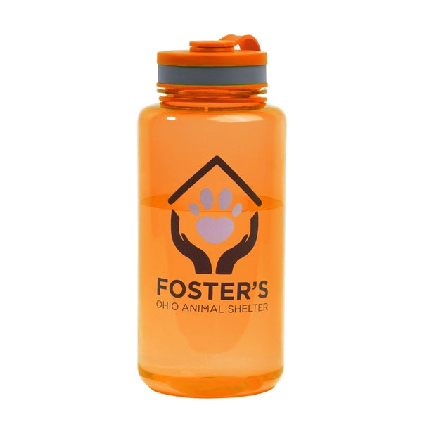 38 oz. Vita Wide Mouth Water Bottle (2 Color Imprint)