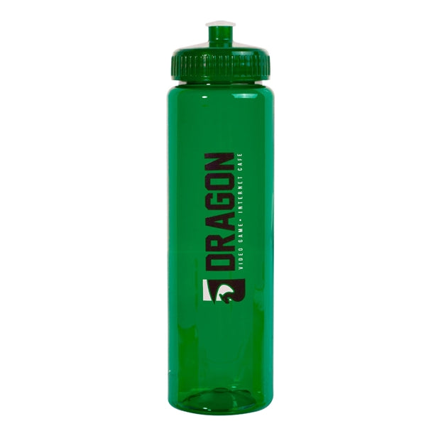 32 oz. Color Gloss Water Bottle (2 Color Imprint)