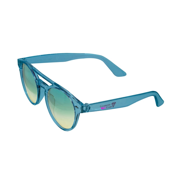 Aurora Round Sunglasses (2 Color Imprint)