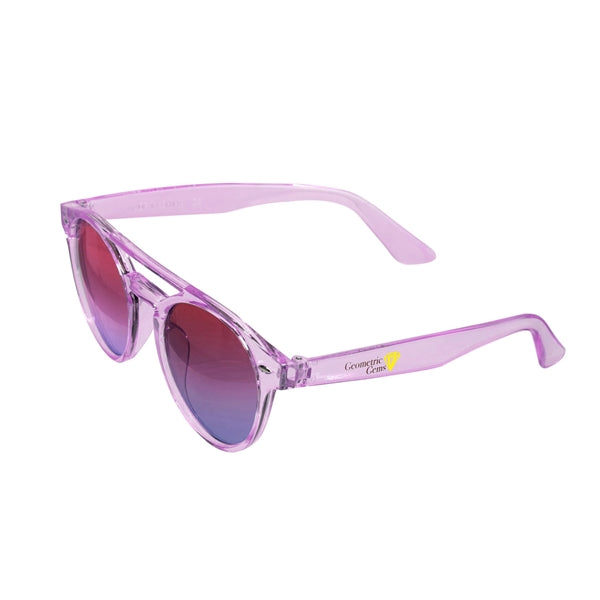 Aurora Round Sunglasses (2 Color Imprint)