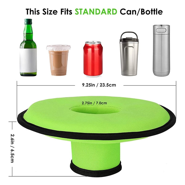 Floating Pool Drink Holder With Lanyard