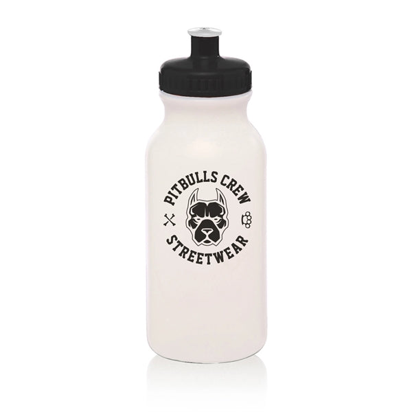 20 oz. Spirit Sports Water Bottle (1 Color Imprint)