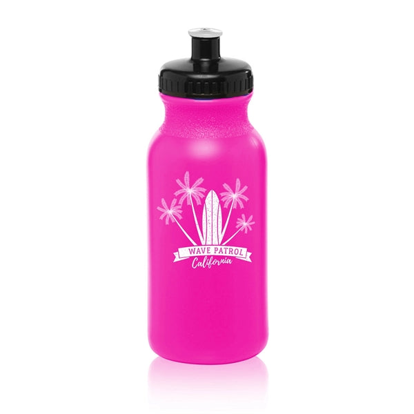 20 oz. Spirit Sports Water Bottle (1 Color Imprint)