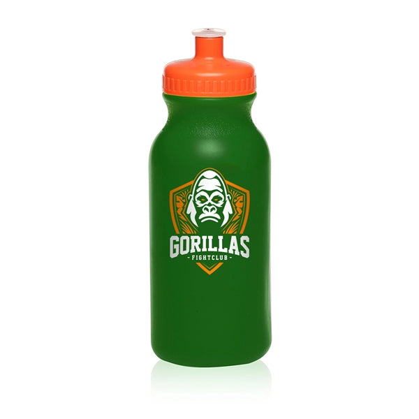 20 oz. Spirit Sports Water Bottle (2 Color Imprint)