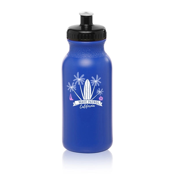 20 oz. Spirit Sports Water Bottle (2 Color Imprint)
